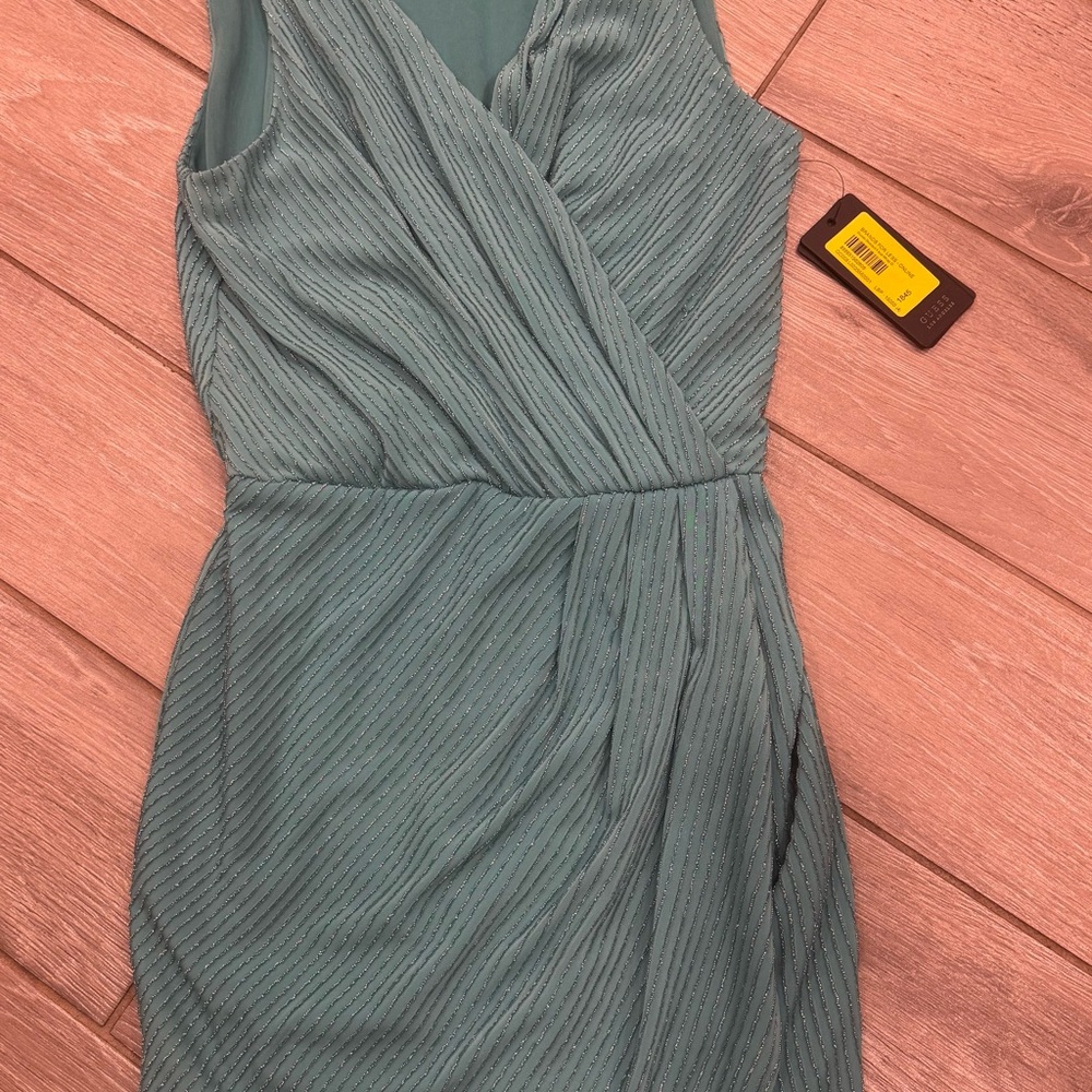 Guess Elegant Teal Sleeveless Dress